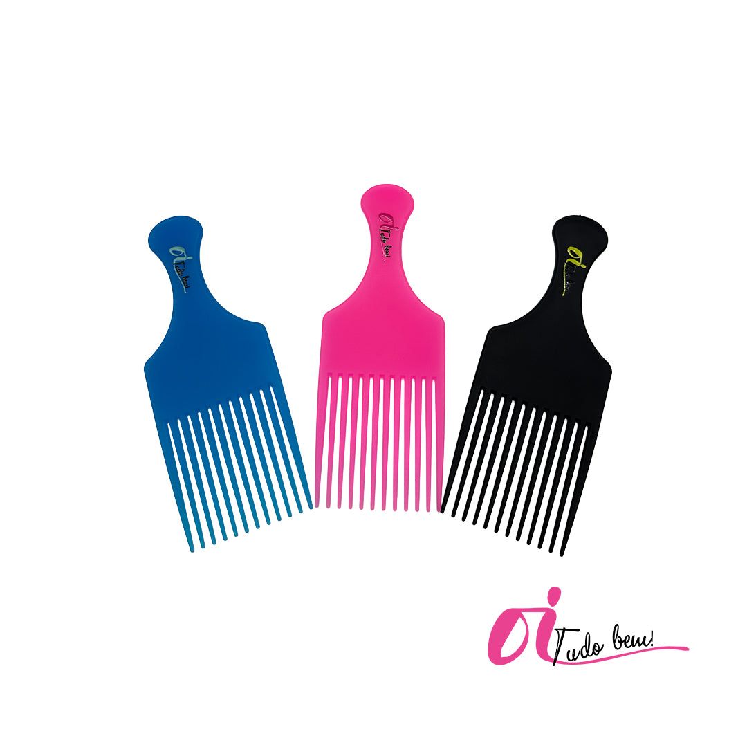 Peine Definición Afro Marca Oi Tudo Bem Tienda SB100DOBRASIL