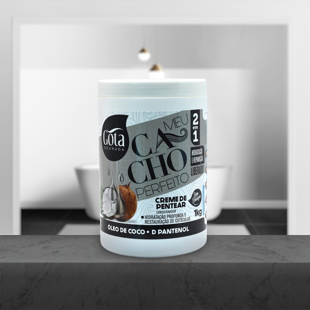 Crema de Peinar Mis Rizos Perfectos Coco y D Pantenol 1 kg