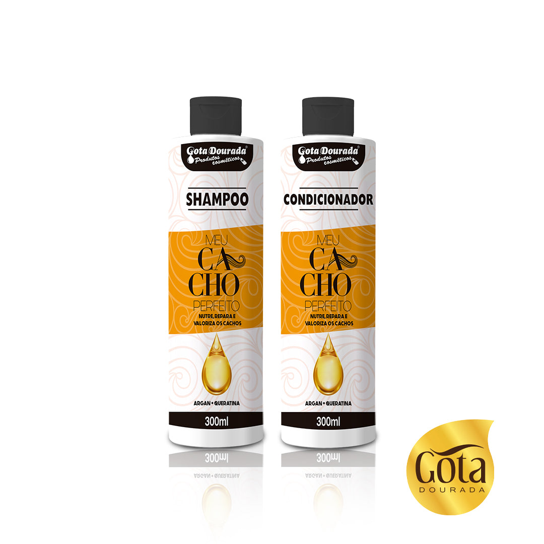 Kit Shampoo Mis Rizos Perfectos Argan y Queratina 300 ml