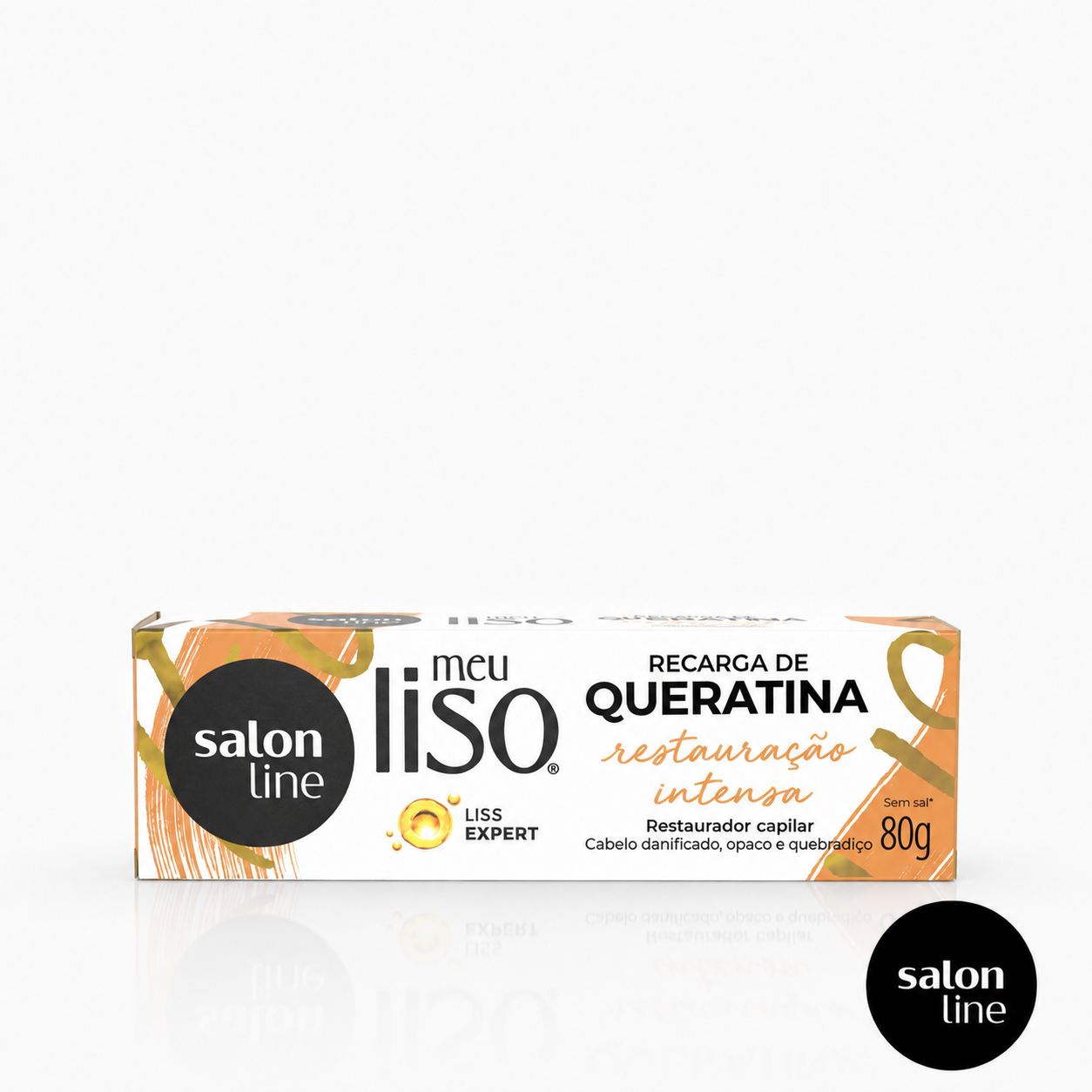Recarga Restauración Intensa Meu Liso 80 g Marca Salon Line Tienda SB100DOBRASIL Chile