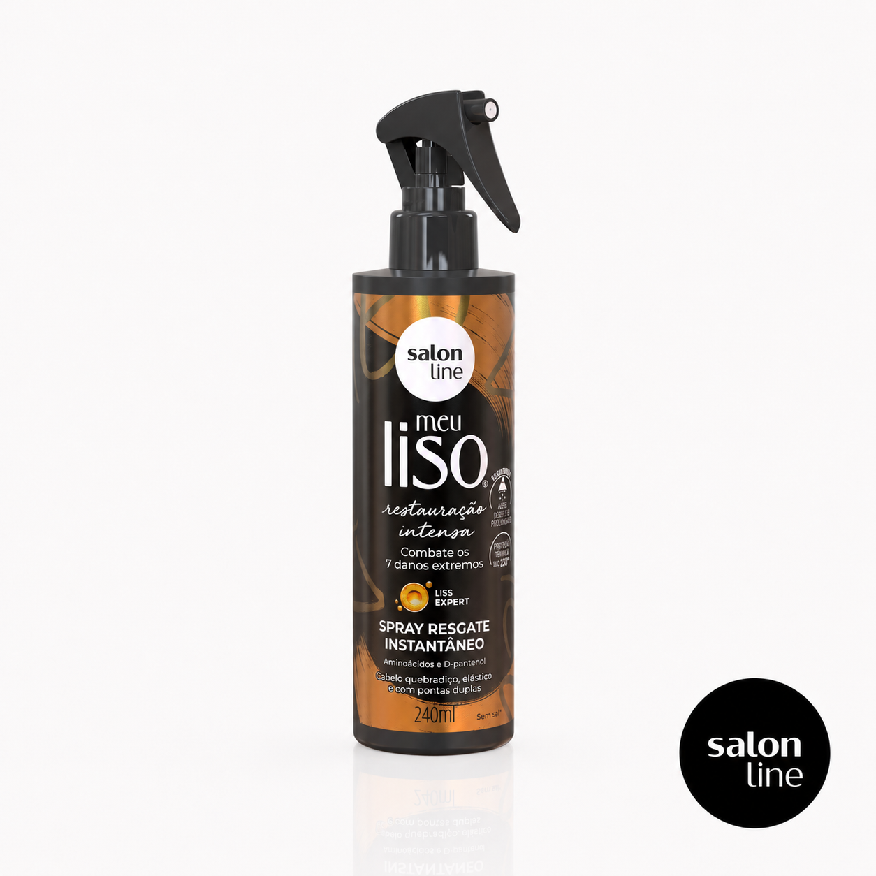Spray Restauración Intensa Meu Liso 240 ml Marca Salon Line Tienda SB100DOBRASIL Chile