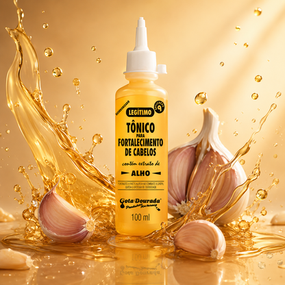 Tonico Fortalecimiento y Anticaída Ajo 100ml Marca Gota Dorada - Chile