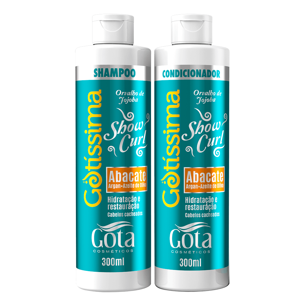 Kit Gotisima Show Curl orvalho de jojoba 300 ml