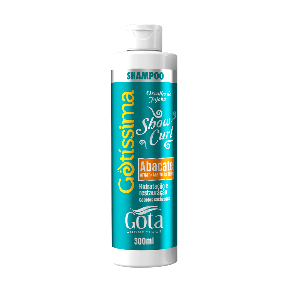 Shampoo Gotisima Show Curl orvalho de jojoba 300 ml