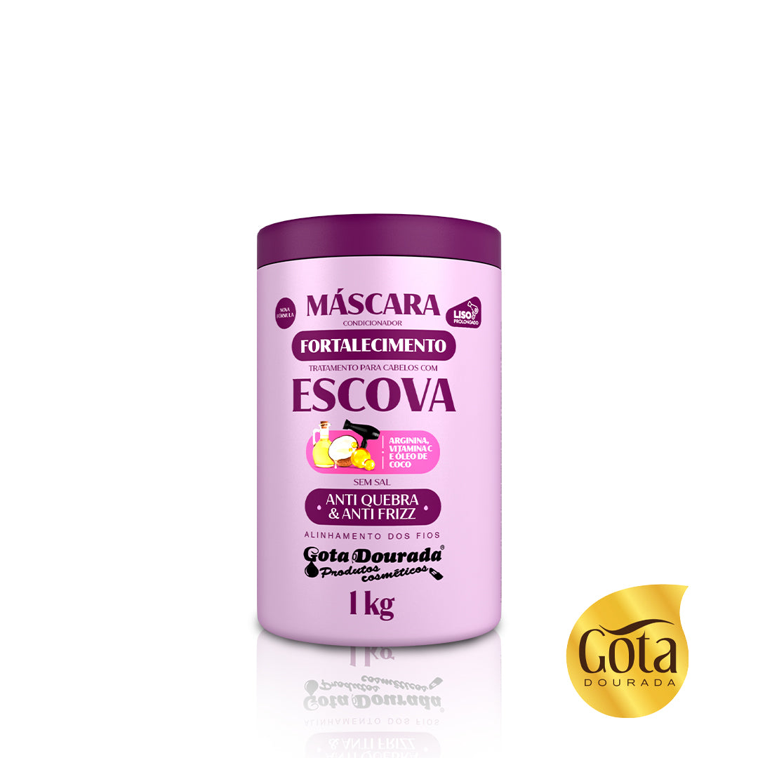 Mascarilla Fortalecedora Capilar para Cabello Liso 1 kg Marca Gota Dorada - Chile