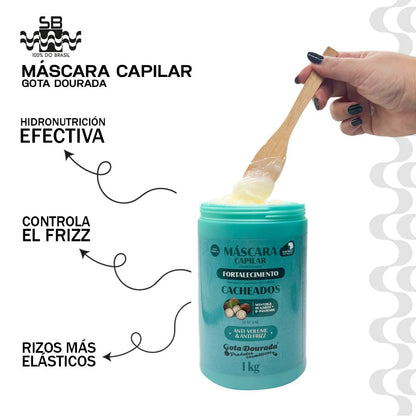 mascara capilar fortalecimiento antivolumen antifrizz rizos