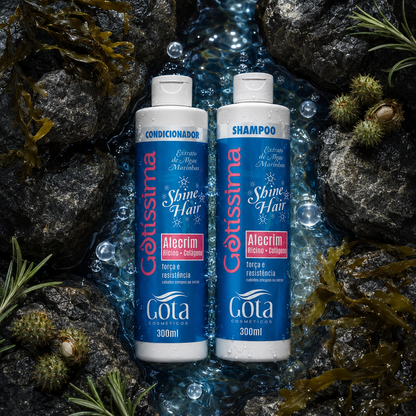 Kit Gotissima Shine Hair – Shampoo y Acondicionador 300 ml Marca Gota Dorada - Chile