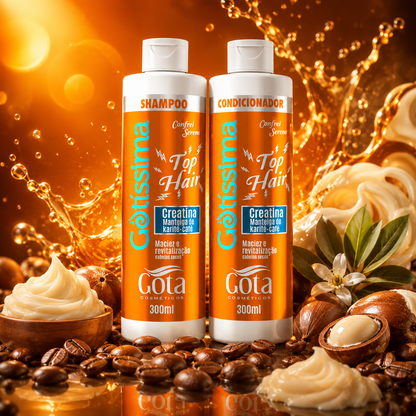 Kit Gotissima Top Hair – Shampoo y Acondicionador 300 ml Marca Gota Dorada - Chile