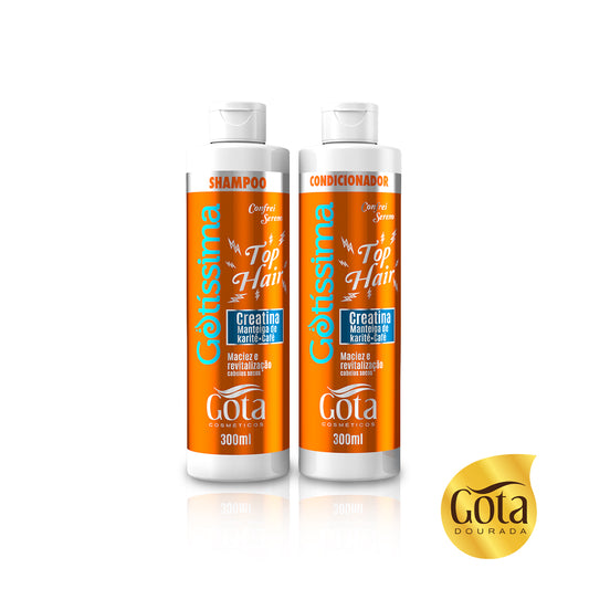 Kit Gotissima Top Hair – Shampoo y Acondicionador 300 ml Marca Gota Dorada - Chile