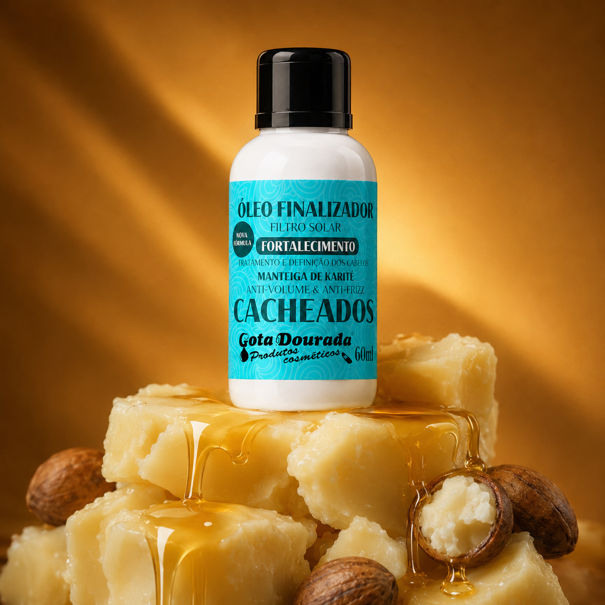 Aceite Finalizador Fortalecedor Rizos 60 ml Marca Gota Dorada - Chile