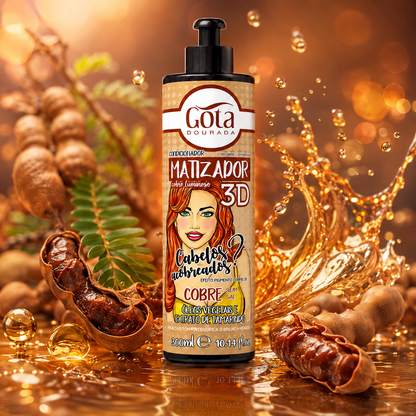 Acondicionador Matizador 3D Cobre - 300ml