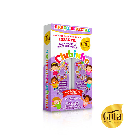Club niño Suavidad Shampoo y acondicionador Marca Gota Dorada - Chile