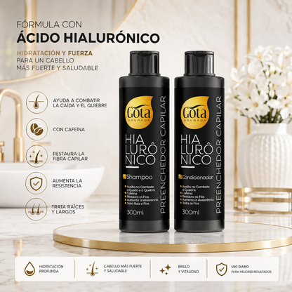 kit hialuronico shampoo acondicionador