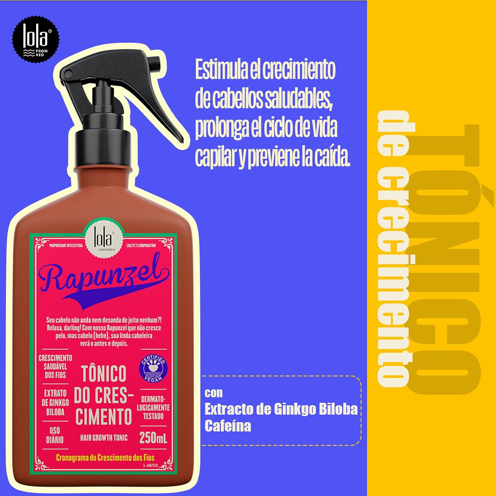 Rapunzel – Tónico de Crecimiento Marca Lola Tienda SB100DOBRASIL  Chile