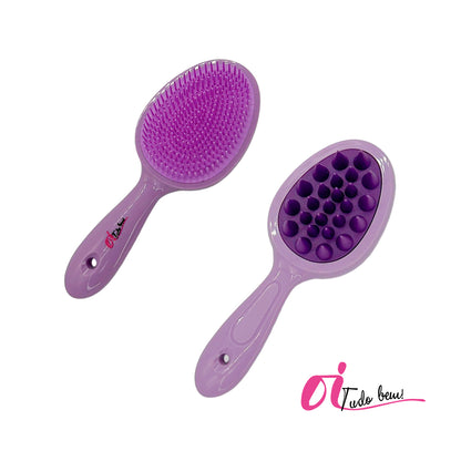 Cepillo masajeador 2 en 1 Marca Oi Tudo Bem Tienda SB100DOBRASIL