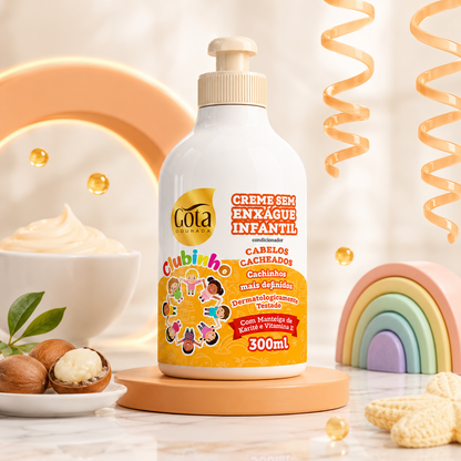 gota dourada crema de peinar club niño