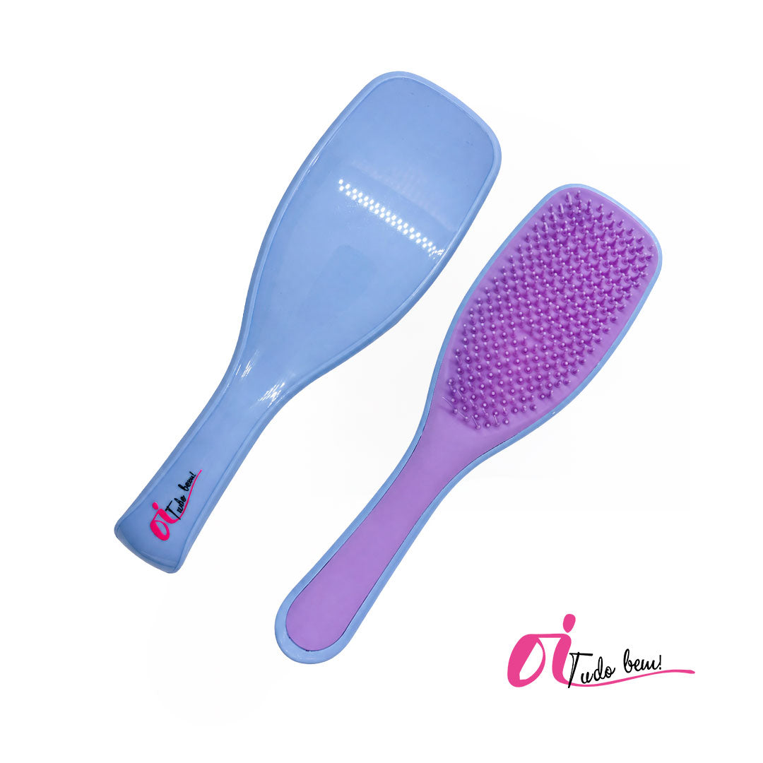 Cepillo Bicolor desenredante Antifrizz Marca Oi Tudo Bem Tienda SB100DOBRASIL  Chile