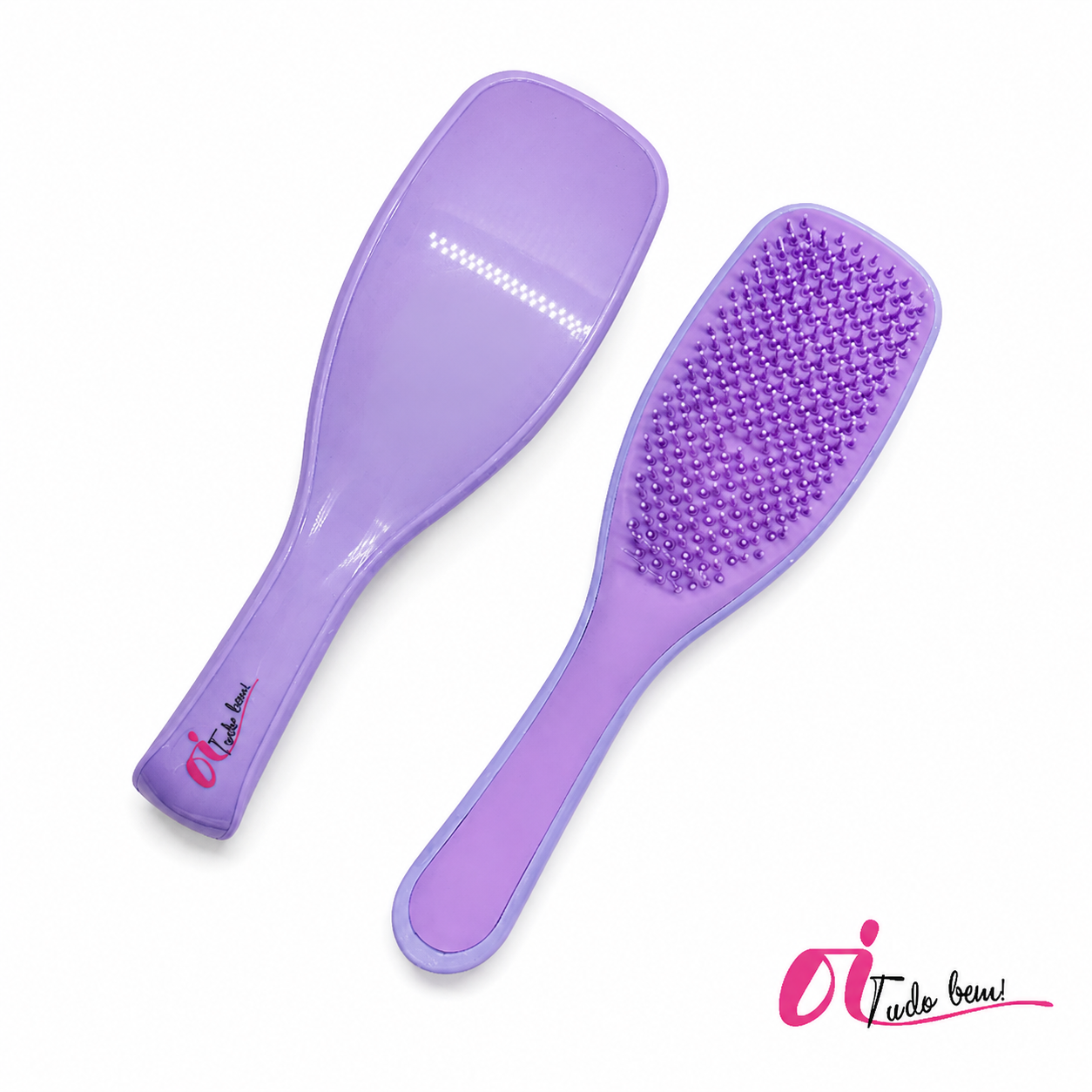 Cepillo Bicolor desenredante Antifrizz Marca Oi Tudo Bem Tienda SB100DOBRASIL  Chile