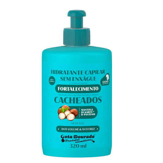 Crema de Peinar sin Enjuague Fortalecedor para Cabello Rizado 320 ml