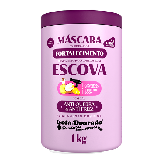Mascarilla Fortalecedora Capilar para Cabello Liso 1 kg