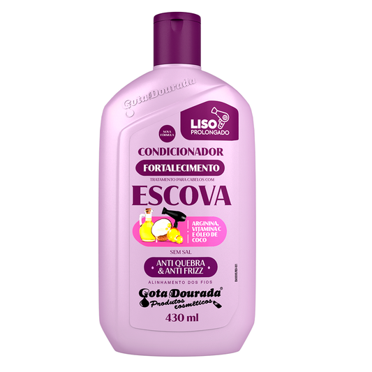 Acondicionador Fortalecedor Capilar para Cabello Liso 430 ml