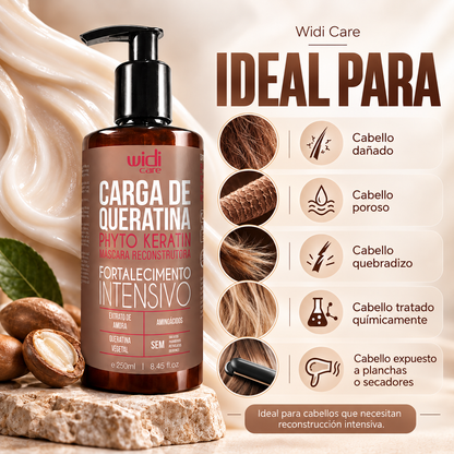 Phyto Keratin Mascarilla Reconstructora 250 ml Carga de Queratina Marca Widi Care - Chile