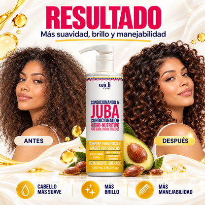 Juba Acondicionador Hidronutritivo 500 ml Marca Widi Care - Chile