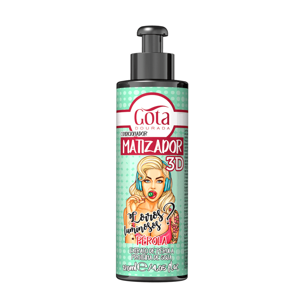 Acondicionador Matizador 3D Rubio Ceniza 120 ml