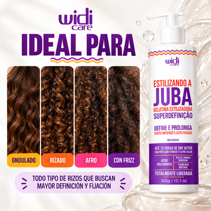 Juba Gelatina Estilizadora Súper Definición 300 g Marca Widi Care - Chile