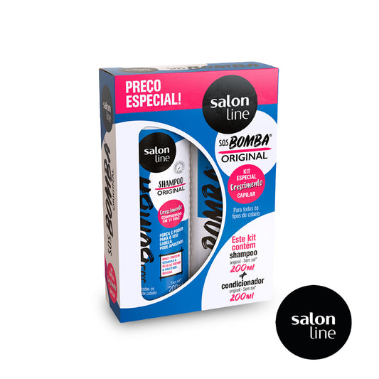Bomba Kit Shampoo + Acondicionador Original 200 ml