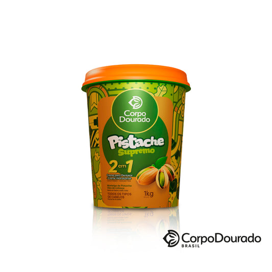 Pistache supremo 1 kg – Mascarilla Capilar 2 en 1 Marca Corpo Dourado - Chile