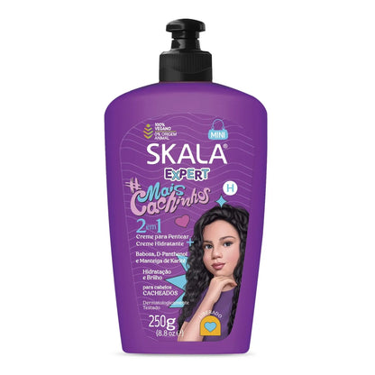 Crema de peinar 2 en 1 Mais Cachinhos Kids 250grs