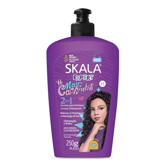 Crema de peinar 2 en 1 Mais Cachinhos Kids 250grs