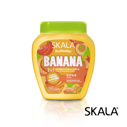 Mascara Bomba de vitaminas Banana y Bacuri 1000 grs Marca Skala - Chile