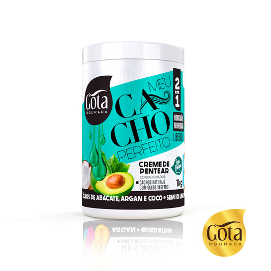 Mis Rizos Perfectos Crema de Peinar Aguacate, Argán y Coco - 1 kg