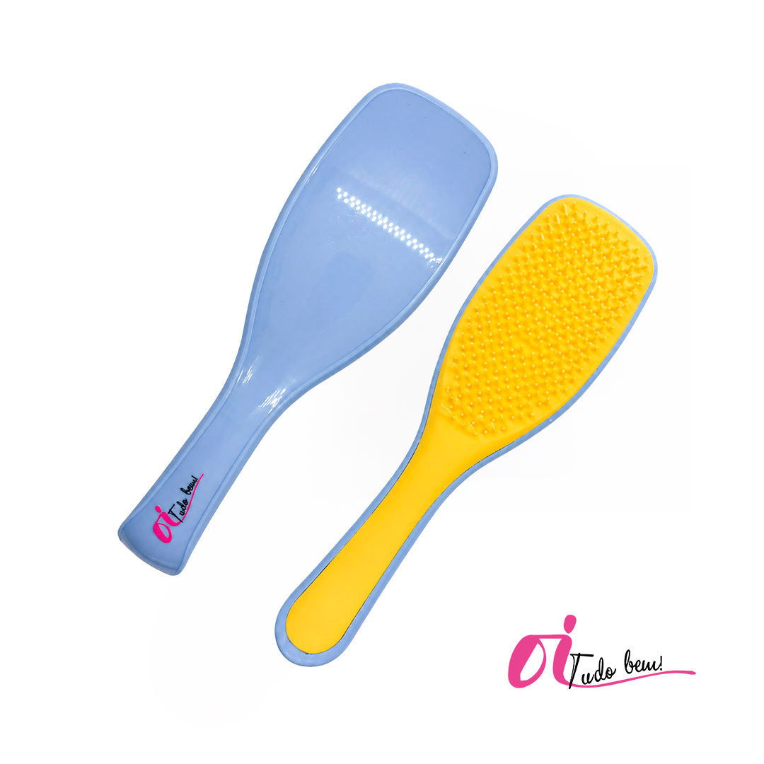 Cepillo Bicolor desenredante Antifrizz Marca Oi Tudo Bem Tienda SB100DOBRASIL  Chile