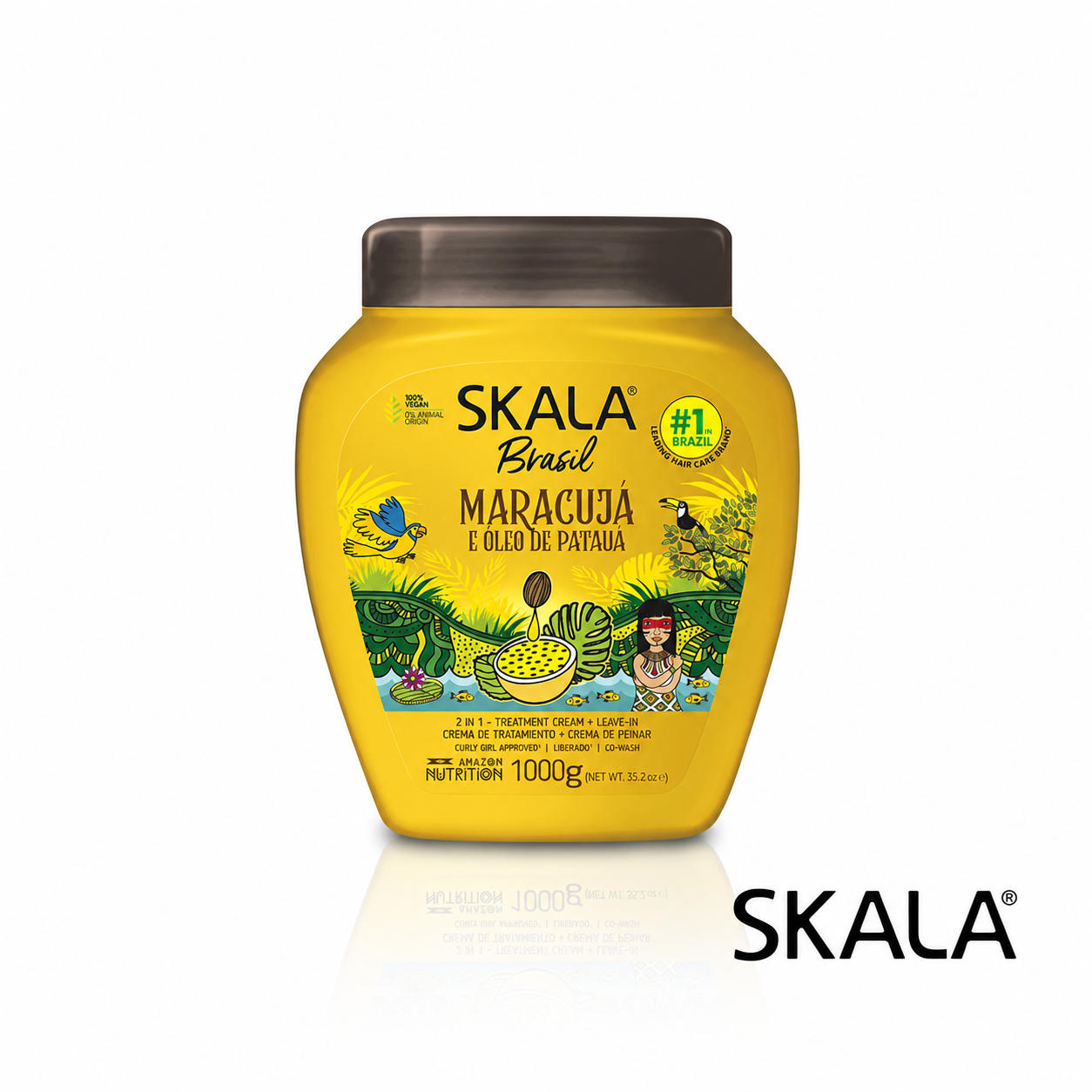 mascara maracuya y aceite de pataua skala 1000g