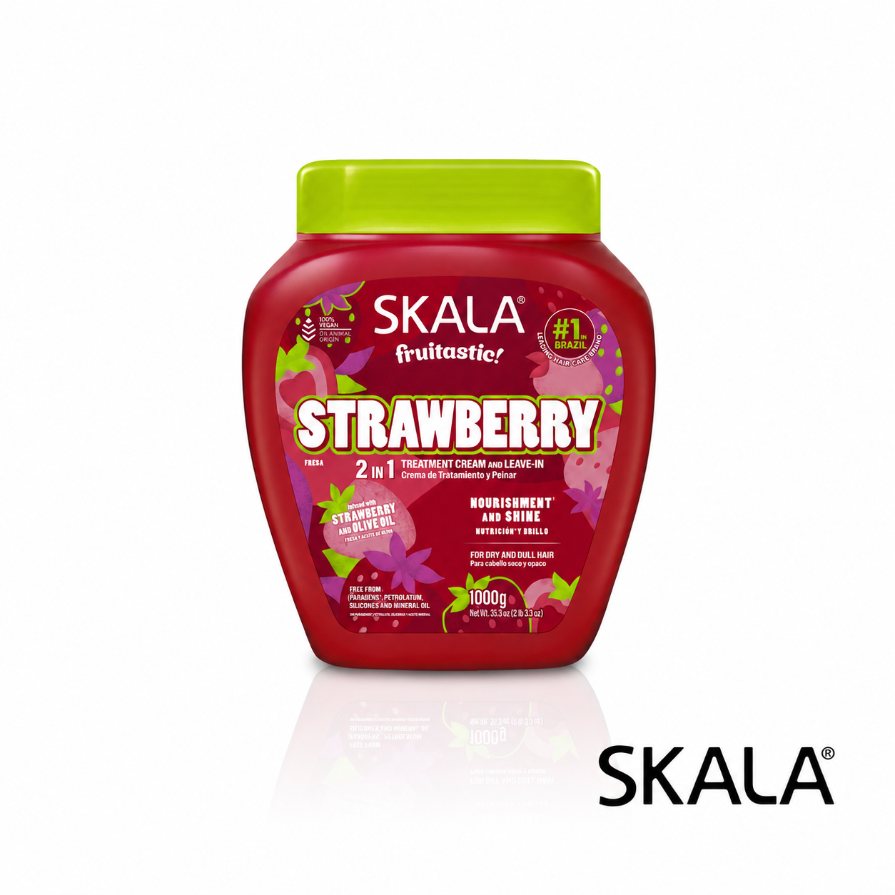 mascara capilar strawberry 2 en 1 SKALA