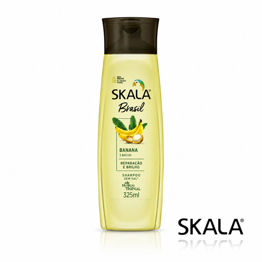 Skala Shampoo Bomba de Vitaminas Banana y Bacuri – 325 ml Marca Skala Tienda SB100DOBRASIL Chile