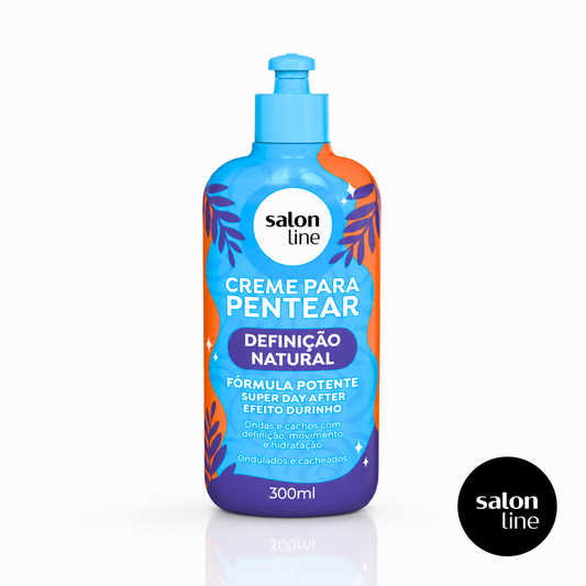 Todecacho Crema para Peinar Definición Natural 300 ml Marca Salon Line Tienda SB100DOBRASIL Chile