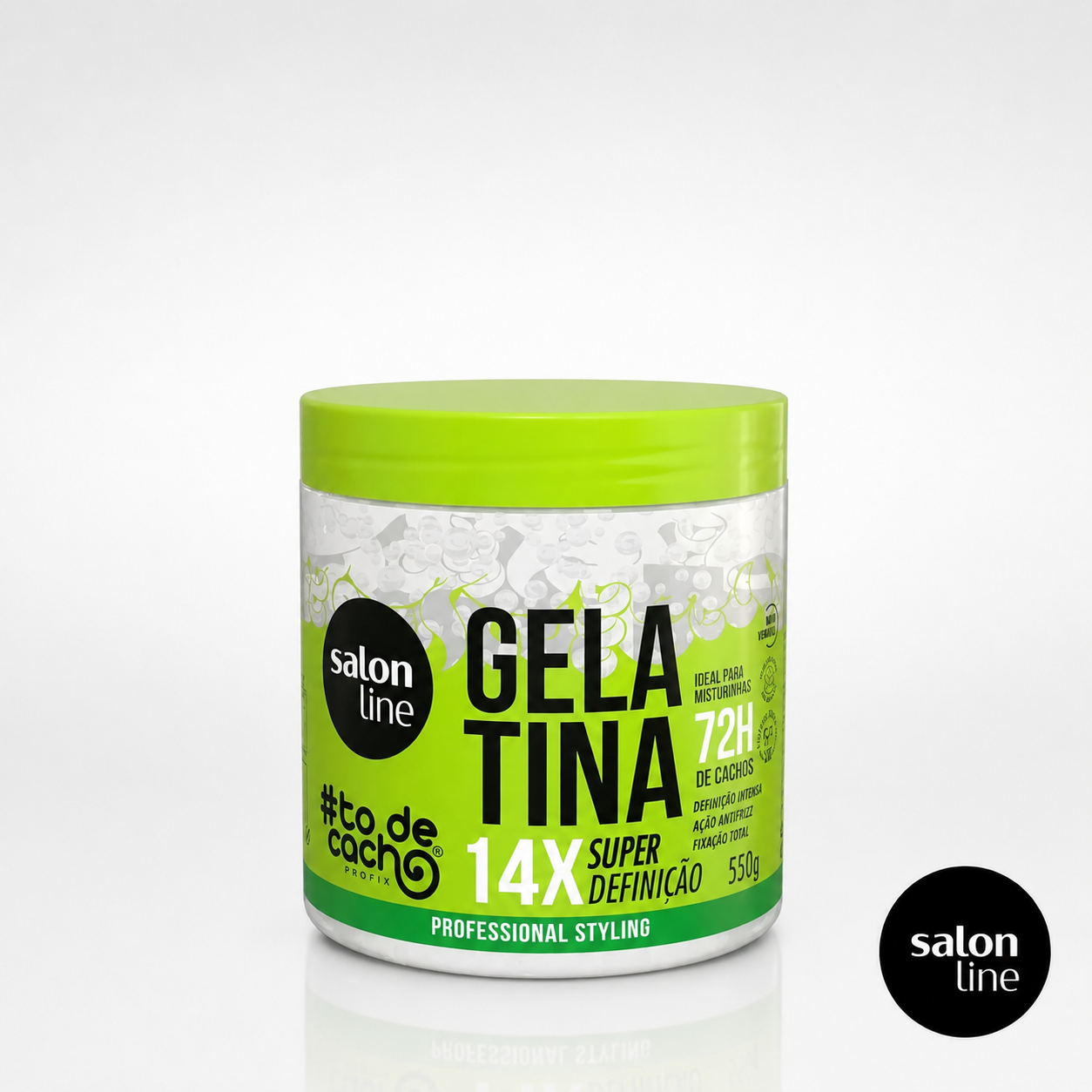Todecacho Gelatina Fijación 550 g Marca Salon Line Tienda SB100DOBRASIL Chile