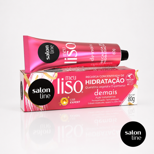 Recarga de Hidratación Meu Liso 80 g Marca Salon Line Tienda SB100DOBRASIL Chile