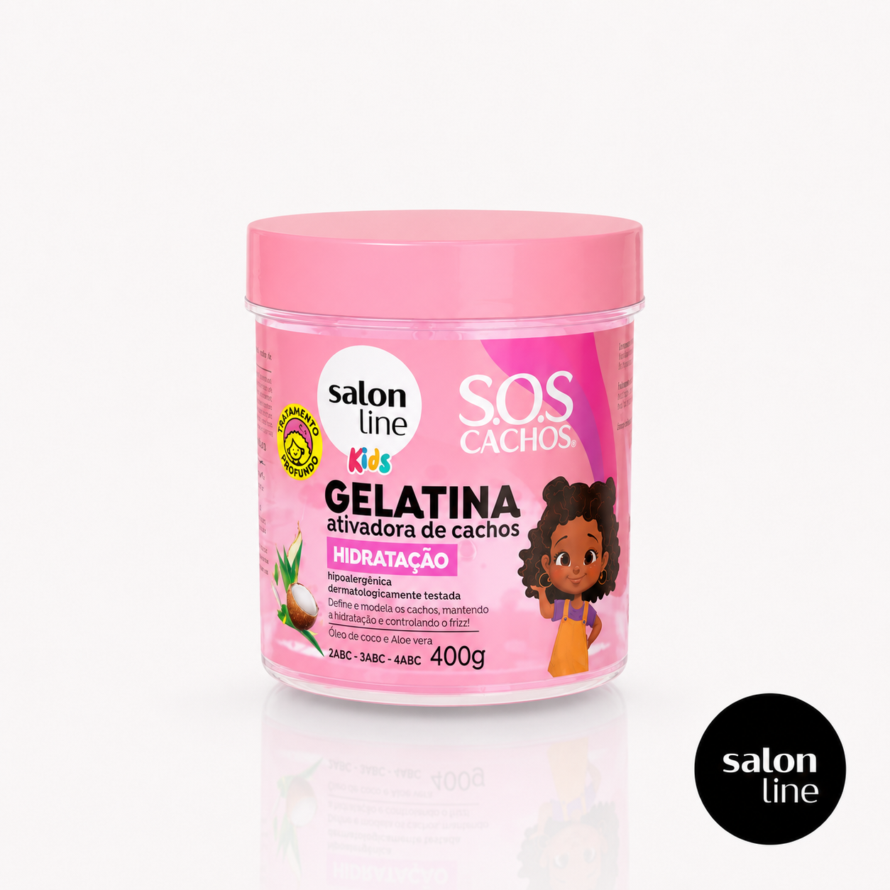 SOS Gelatina Hidratación Kids 400 g Marca Salon Line Tienda SB100DOBRASIL Chile