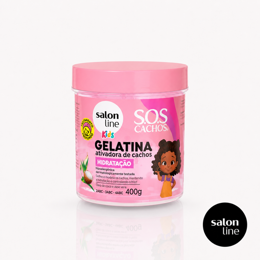 SOS Gelatina Hidratación Kids 400 g Marca Salon Line Tienda SB100DOBRASIL Chile