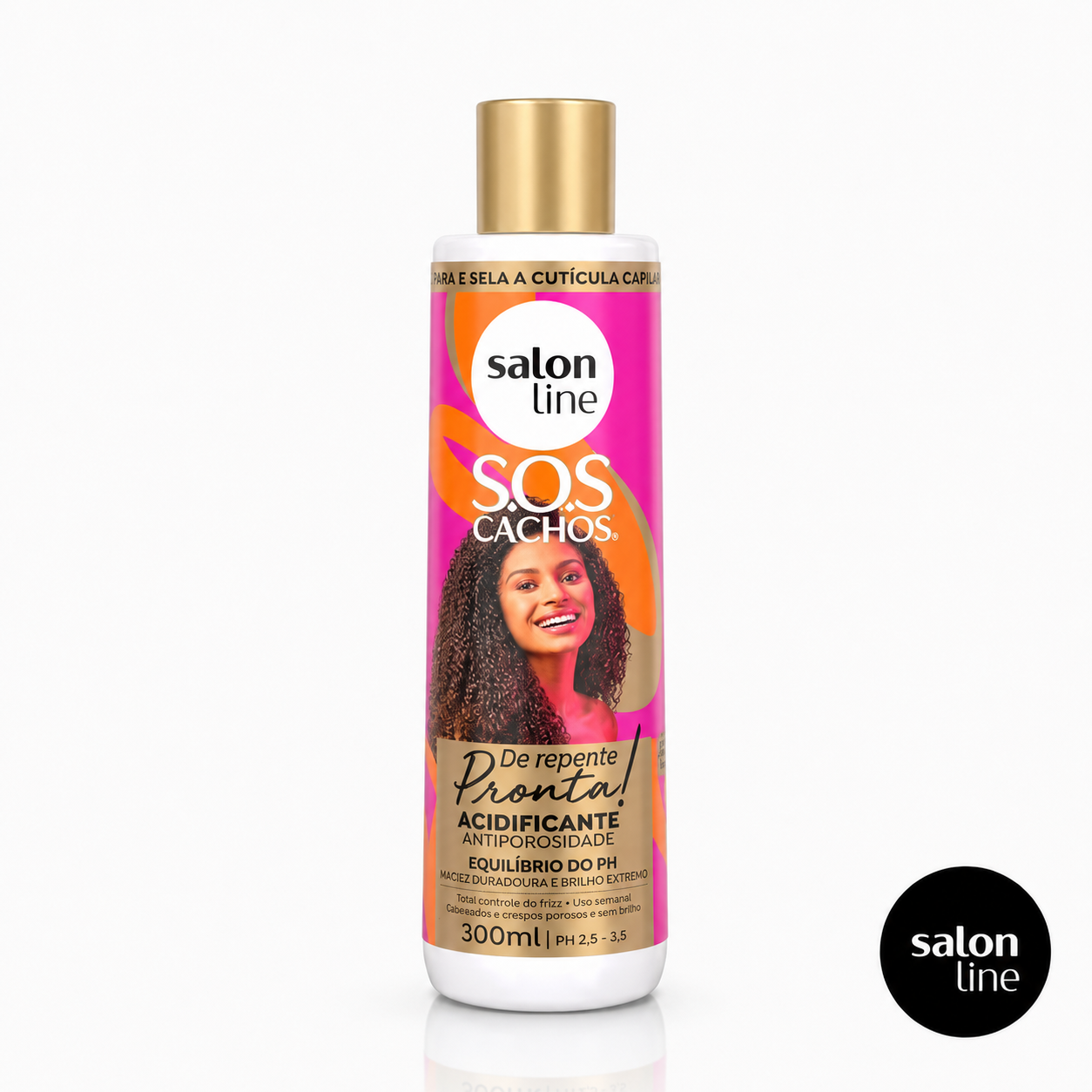 SOS Acidificante Antiporosidades de Pronta 300 ml Marca Salon Line Tienda SB100DOBRASIL Chile