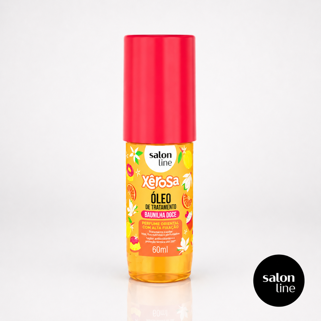Xerosa Óleo de Baunilha Doce 60 ml Marca Salon Line Tienda SB100DOBRASIL Chile