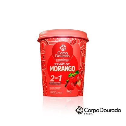 Morango (Fresa) 1 kg – Mascarilla Capilar 2 en 1