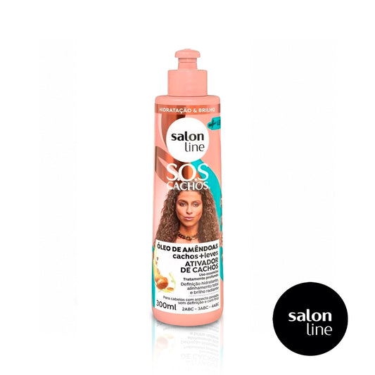 SOS Activador Rizos Leves Óleo de Almendras 300 ml