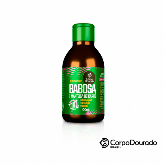 aceite babosa aloe y manteca de karite corpo dourado