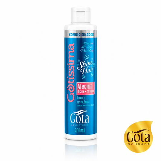 acondicionador gotissima shine hair gota dourada cosmeticos